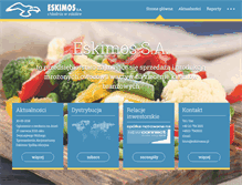 Tablet Screenshot of eskimossa.pl